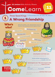 Book 11 - Juniors - Activity Sheets