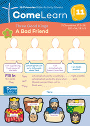 Book 11  - Primaries - Activity Sheets