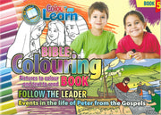 Colour & Learn 5 - Peter : Follow The Leader - Colouring Book