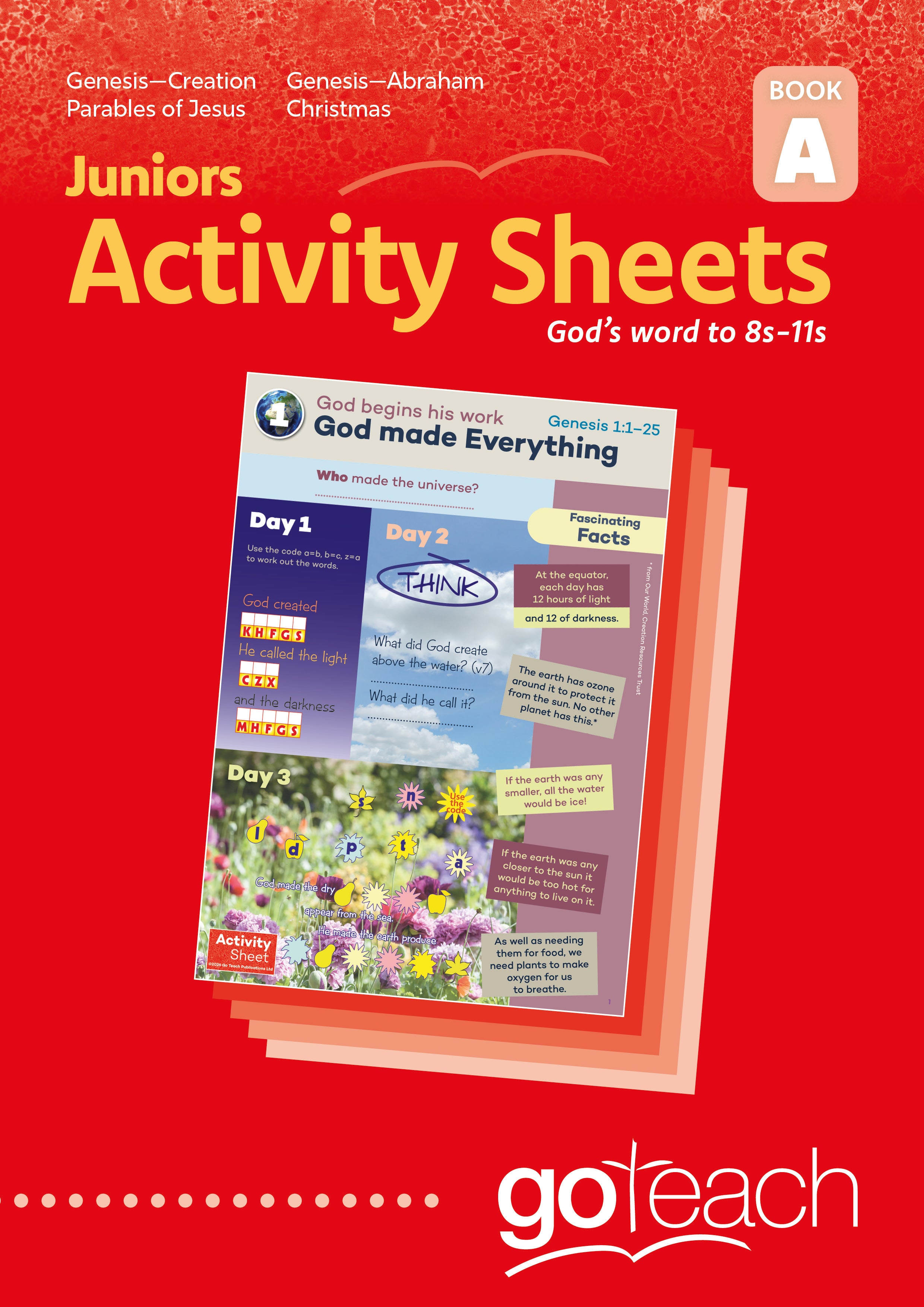 Book A - Juniors - Activity Sheets