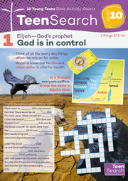 Book 10 - Young Teens - Activity Sheets