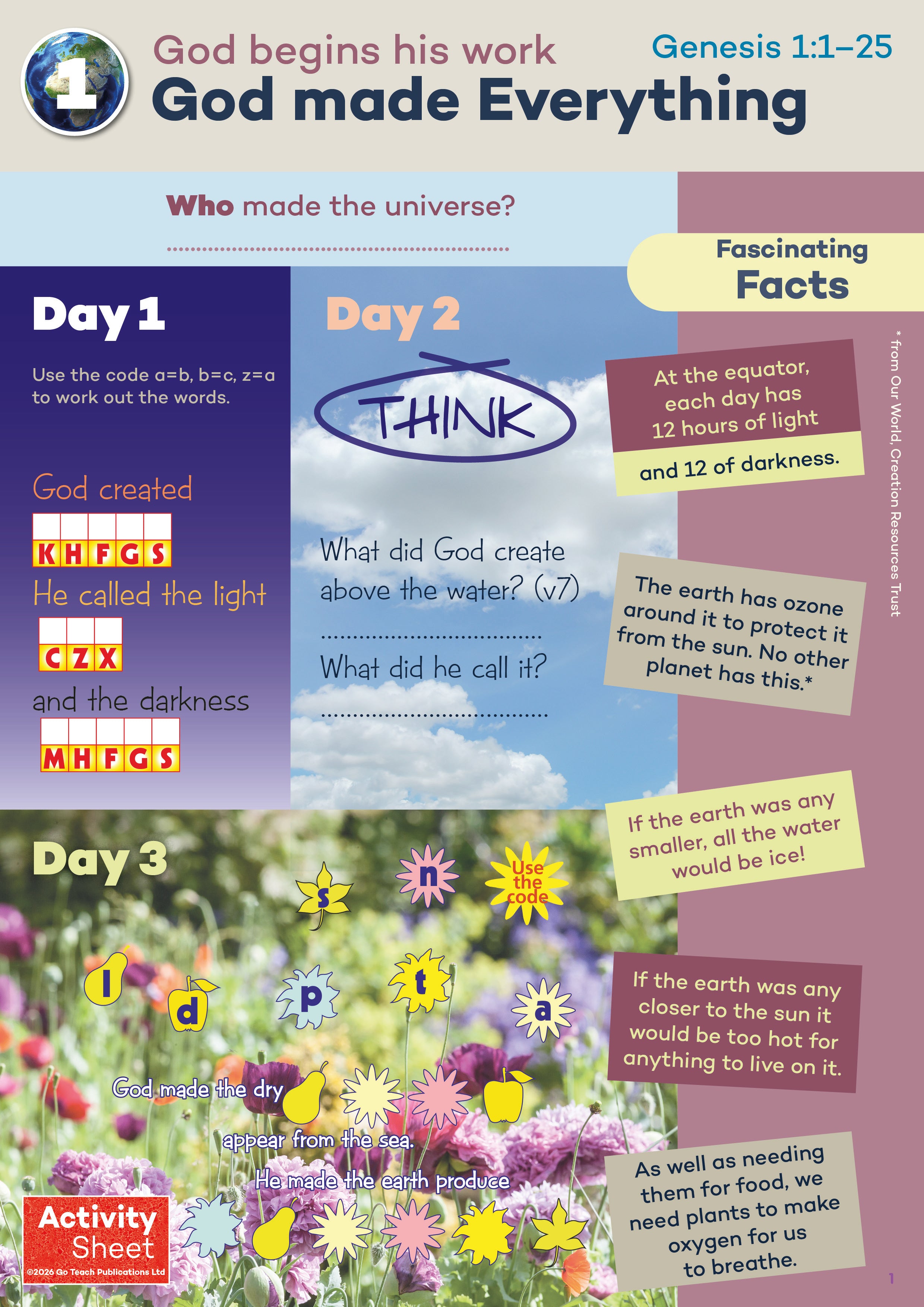 Book A - Juniors - Activity Sheets