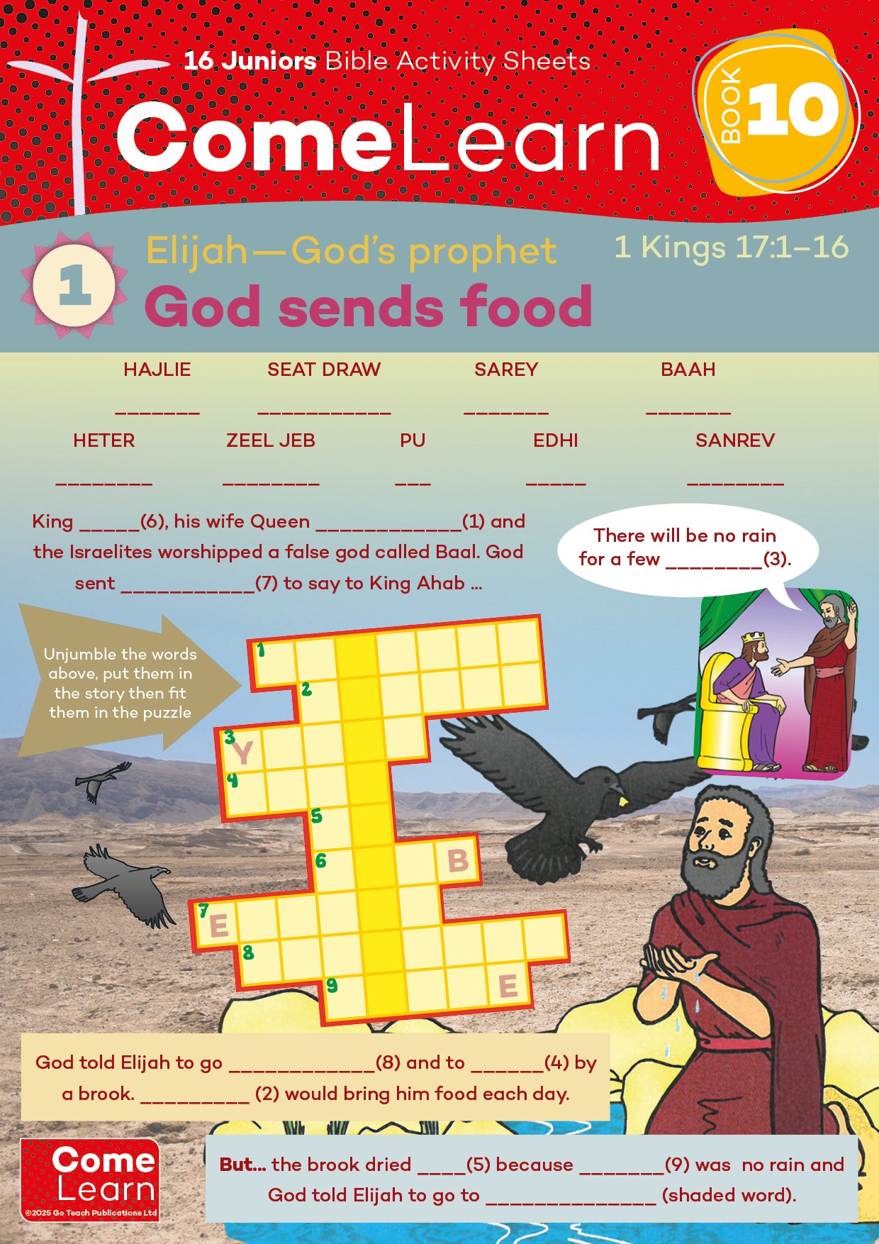 Book 10 - Juniors - Activity Sheets