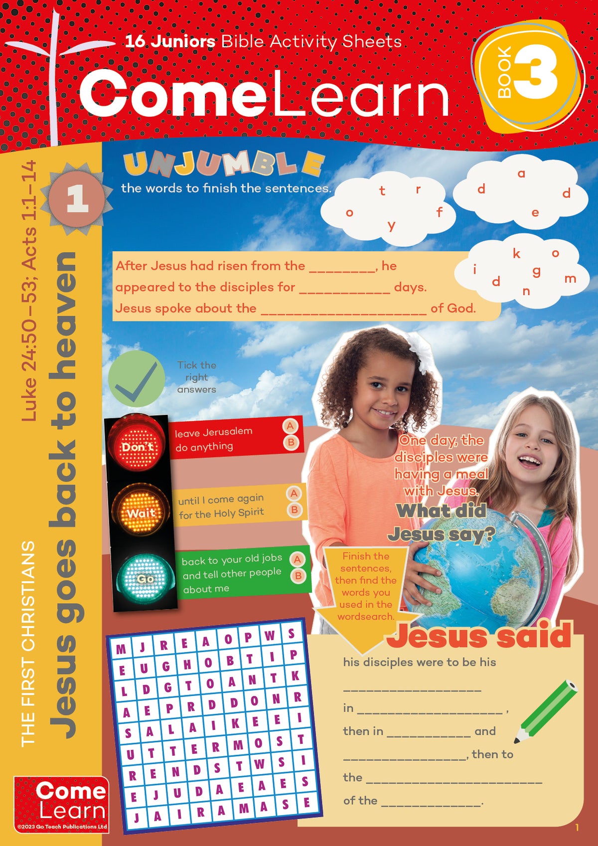 Guide Book Iii Ex Book 3 - Juniors - Visual Aids – Go Teach Publications