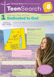 Book 8 - Young Teens - Activity Sheets