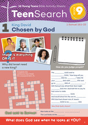 Book 9 - Young Teens - Activity Sheets